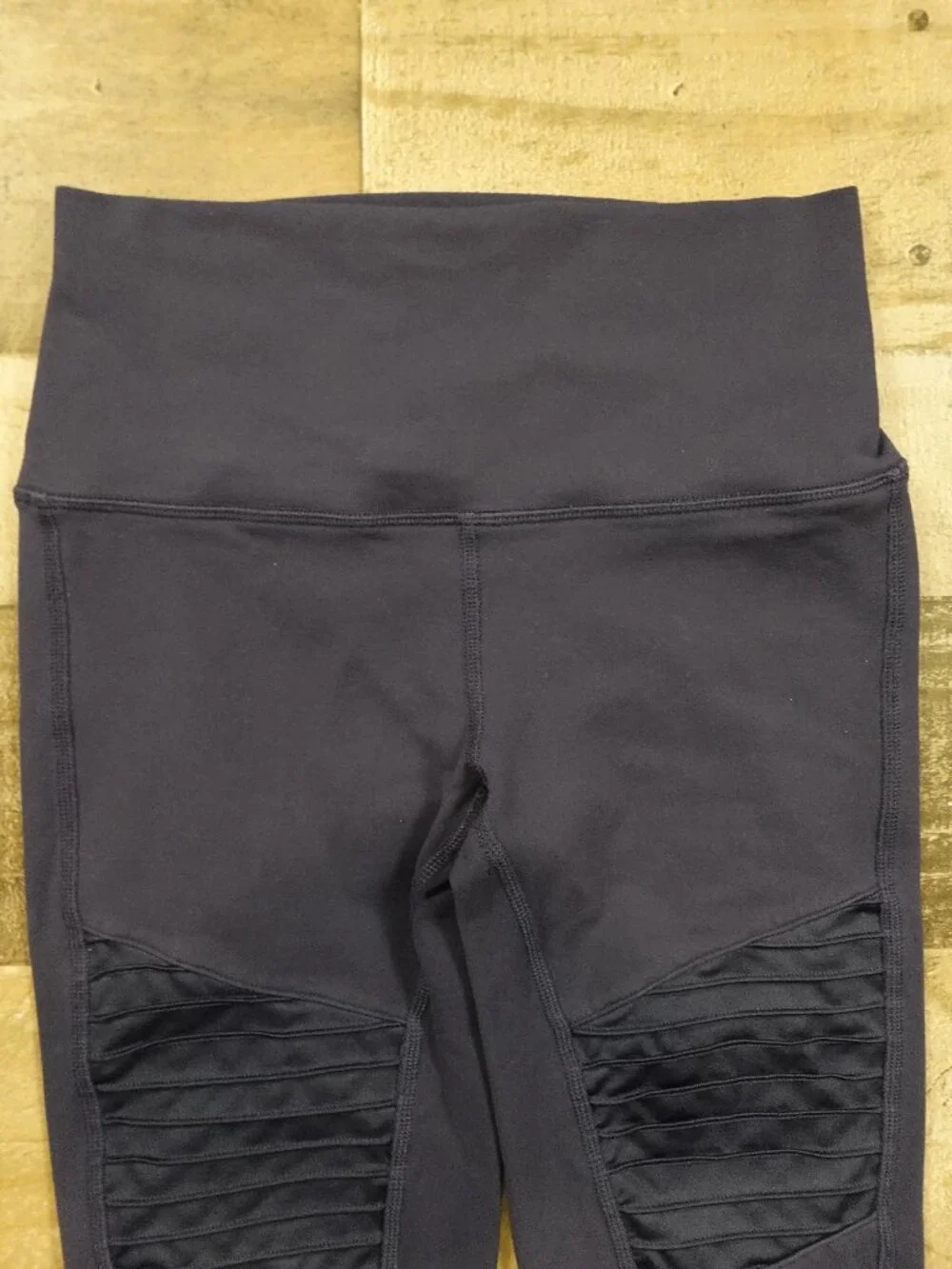 ALO Yoga High Waist Moto Legging‎ Women’s Small Navy Sculpt